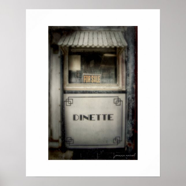 Crosser Diner Lisbon Ohio Poster Print (Front)