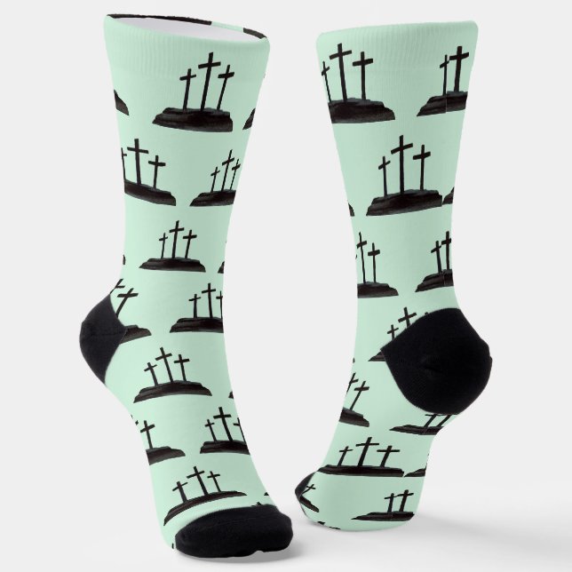 Crosses Socks (Angled)