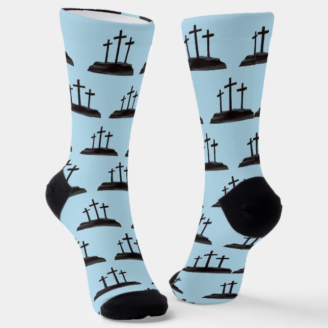 Crosses Socks (Angled)
