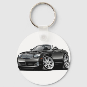 Crossfire Black Convertible Key Ring