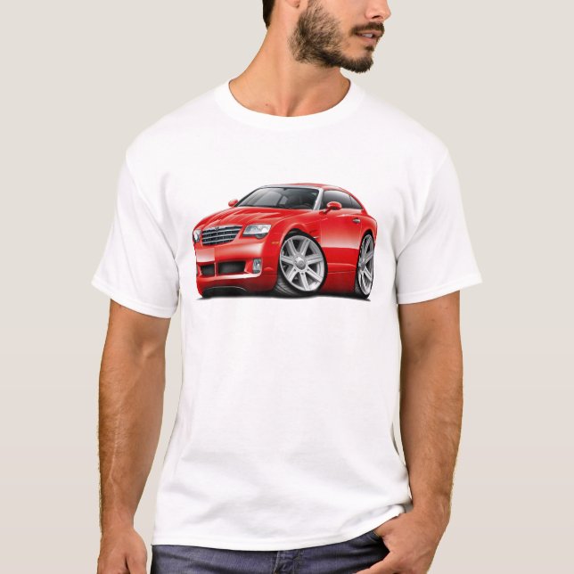 Crossfire Red Car T-Shirt (Front)