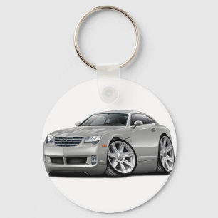 Crossfire Silver Car Key Ring