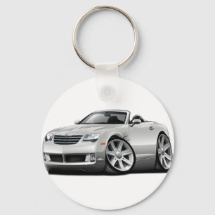 Crossfire White Convertible Key Ring