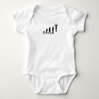 crossfit 2  evolution, #crossfit 2 baby bodysuit