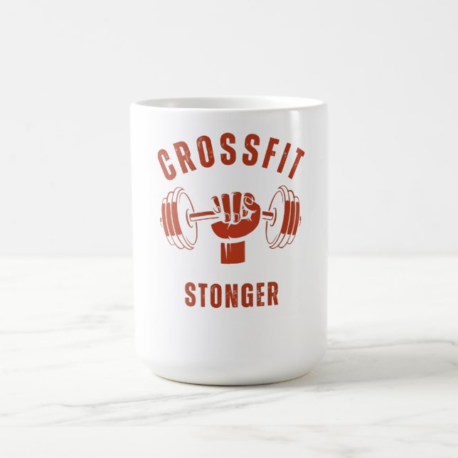 CrossFit Stronger--Power & Strength Mindset Coffee Mug (Center)