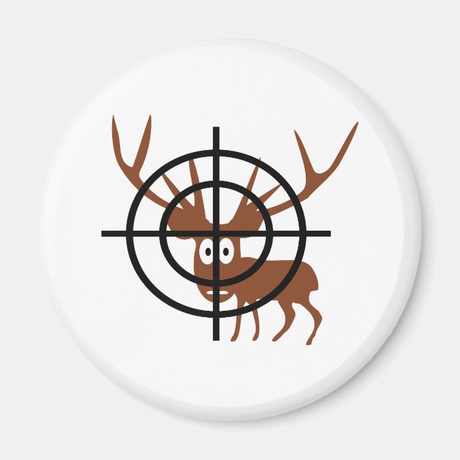 Crosshair Deer Magnet (Front)