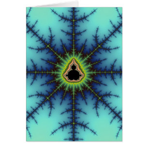 Crosshairs - Fractal Card