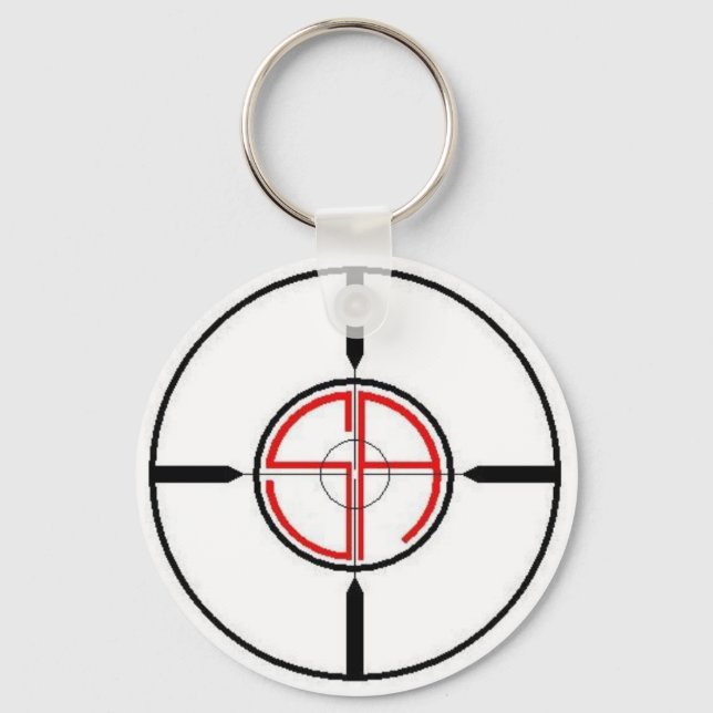 Crosshairs Key Ring (Front)