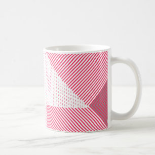 Crosshatch Op Art Coffee Mug