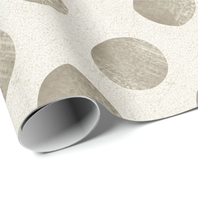 Crosshatch Polka Dot Speciality Gift Wrap (Roll Corner)