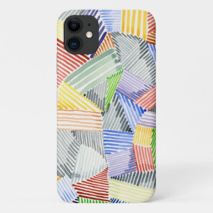 Crosshatch Quilt I iPhone 11 Case