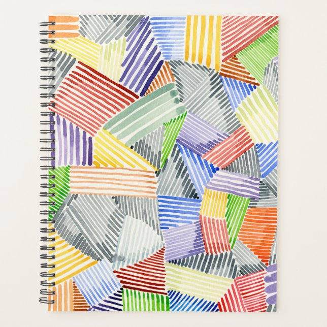 Crosshatch Quilt I Planner (Front)