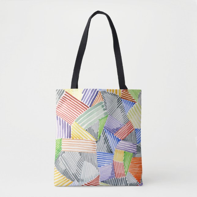 Crosshatch Quilt I Tote Bag (Front)