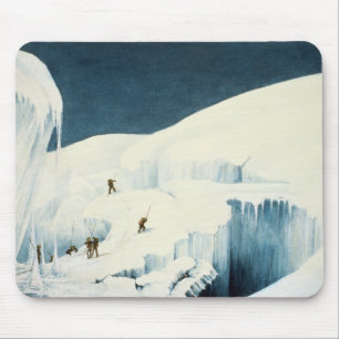 Crossing a Ravine, from 'A Narrative of an Ascent Mouse Pad