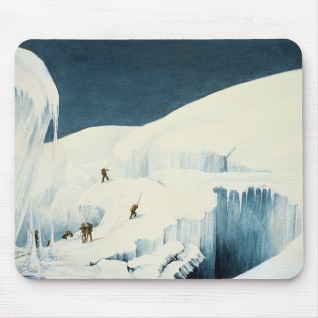 Crossing a Ravine, from 'A Narrative of an Ascent Mouse Pad (Front)