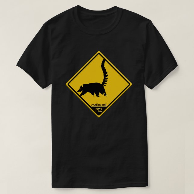 Crossing: Coatimundi T-Shirt (Design Front)