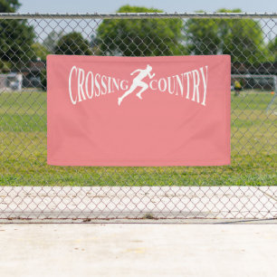 Crossing country banner