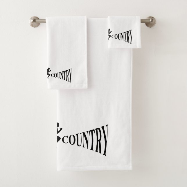 Crossing country bath towel set (Insitu)