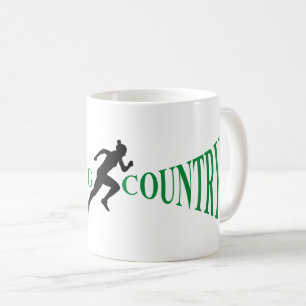 Crossing country coffee mug
