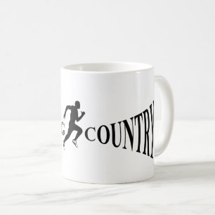 Crossing country coffee mug