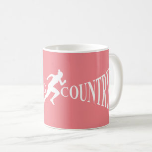 Crossing country coffee mug