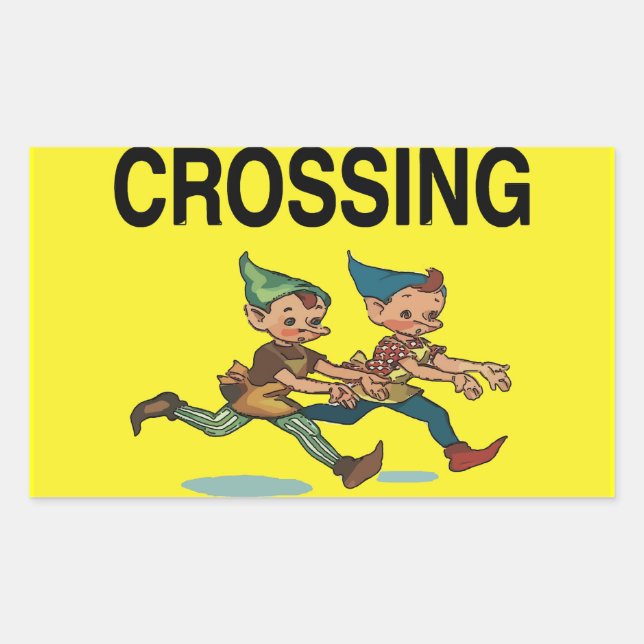 Crossing Elves Sticker (Front)