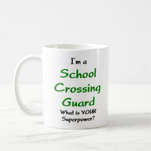 crossing guard school coffee mug