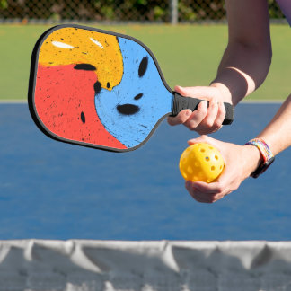 crossing of colours pickleball paddle