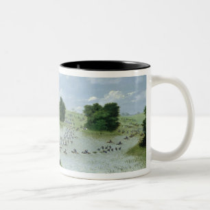 Crossing of the San Joaquin River, Paraguay, 1865 Two-Tone Coffee Mug