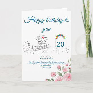 Crossing the Bridge Forward, Birthday Card