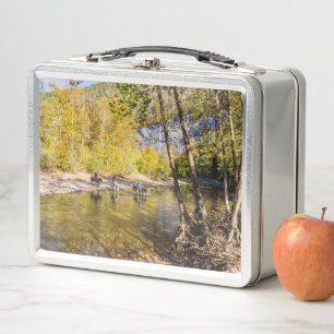 Crossing The Buffalo River Lunchbox