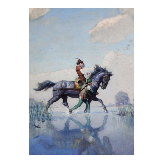 “Crossing the Fens” by NC Wyeth Photo Print (Front)