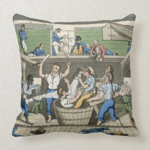 Crossing the Line, plate from 'The Adventures of J Cushion