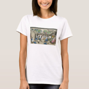 Crossing the Line, plate from 'The Adventures of J T-Shirt
