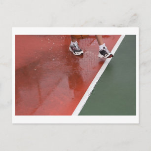 crossing the line postcard