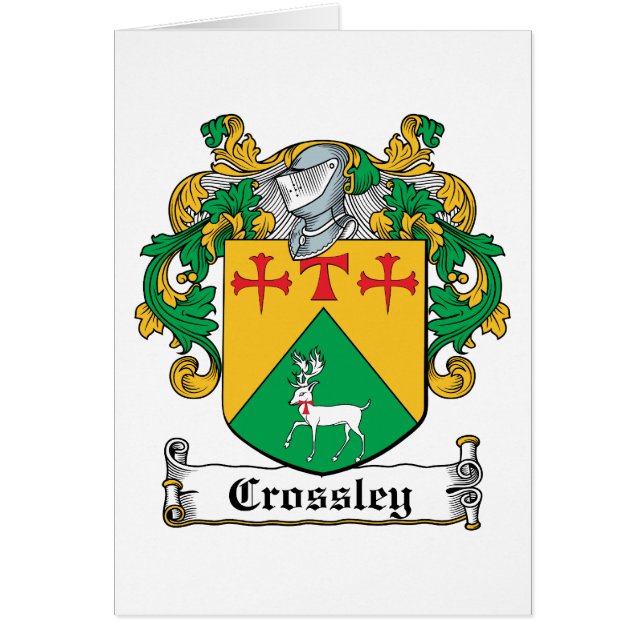 Crossley Family Crest (Front)
