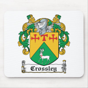 Crossley Family Crest Mouse Pad