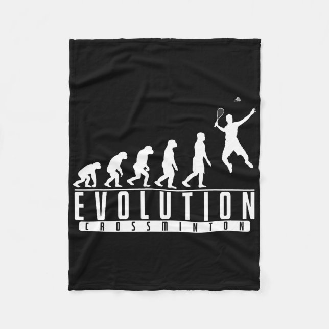 Crossminton Evolution  Fleece Blanket (Front)