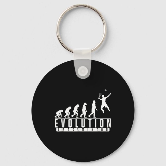 Crossminton Evolution  Key Ring (Front)