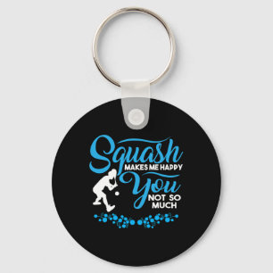 Crossminton Racquetball Speed Badminton Player Squ Key Ring