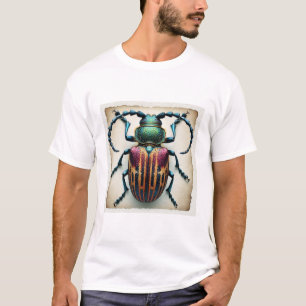 Crossotus Beetle Dorsal View 031124IREF232 - Water T-Shirt