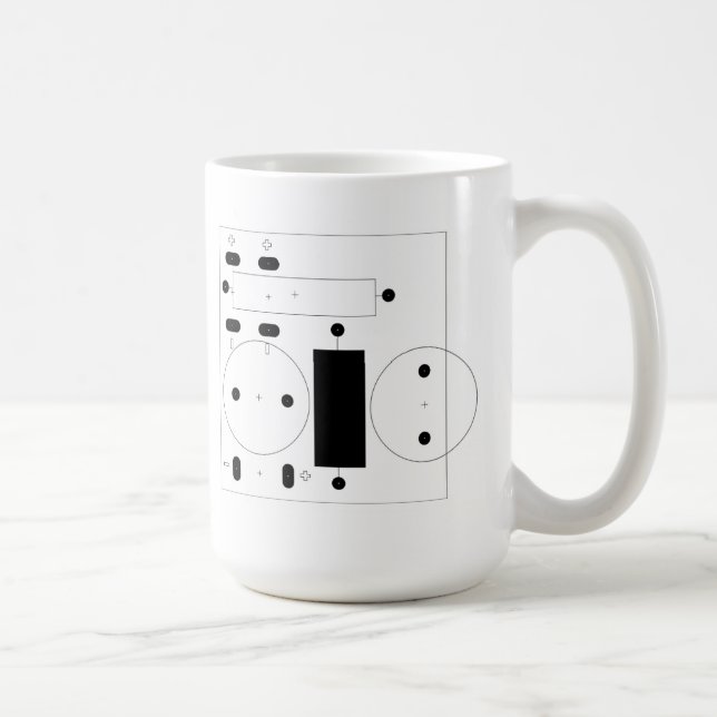 crossover coffee mug (Right)