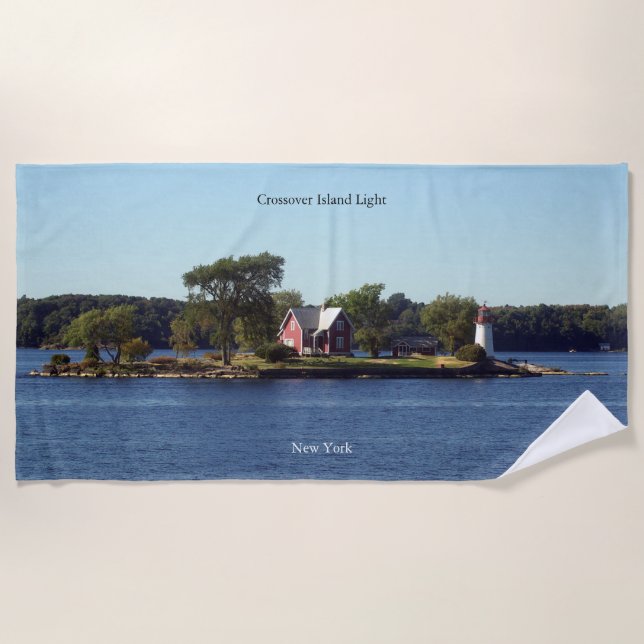 Crossover Island Light beach towel (Front)