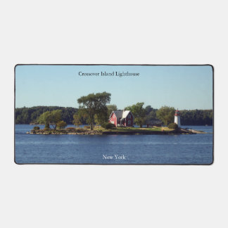 Crossover Island Lighthouse desk mat