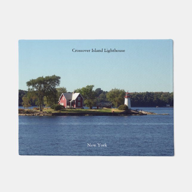 Crossover Island lighthouse doormat (Front)