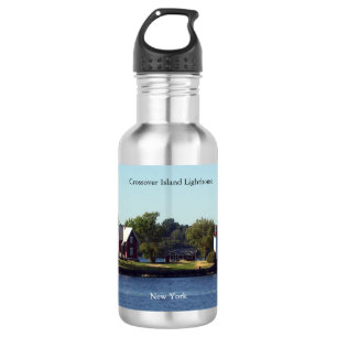 Crossover Island Lighthouse water bottle