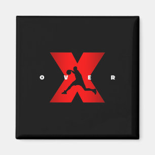 Crossover X over Basketball Apparel - Basketball Magnet