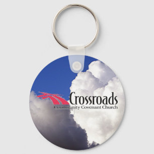 Crossroads, cloudy key ring