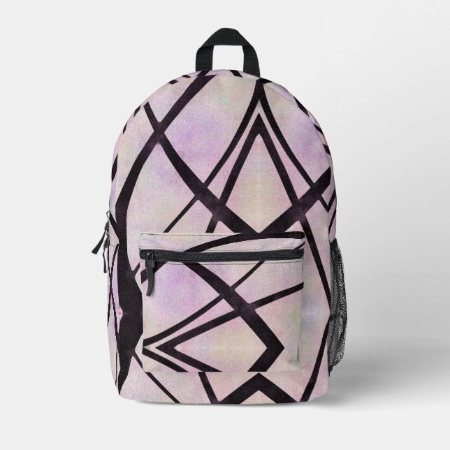 Crossroads Printed Backpack (Front)