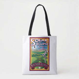 Crossroads Solar Eclipse Tote Bag